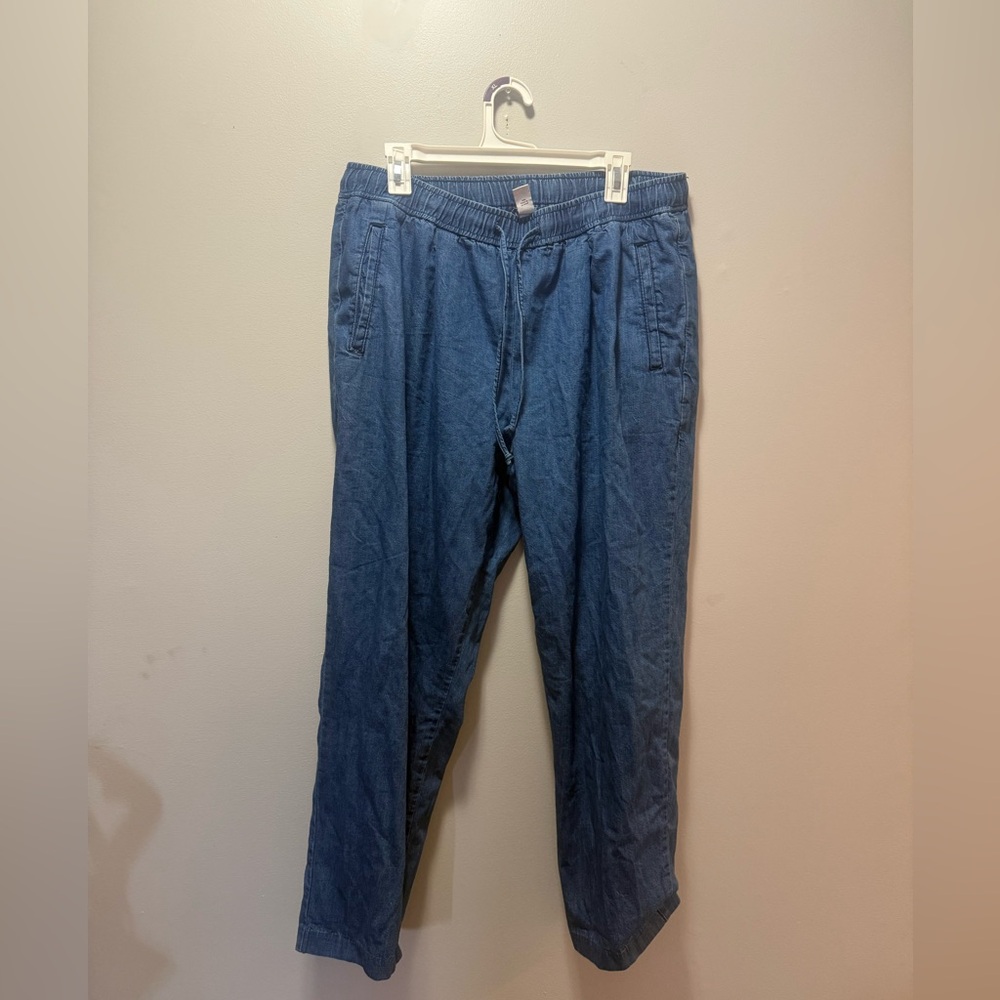 Blue Denim Pants